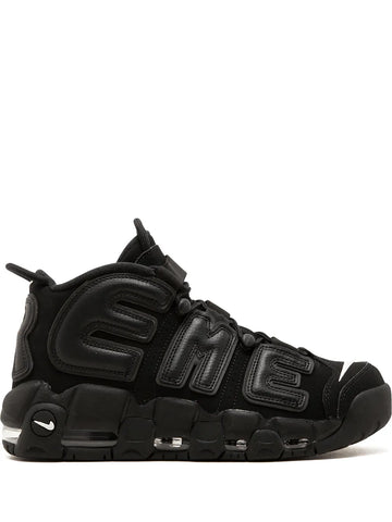 X Air More Uptempo Suptempo Black Sneakers