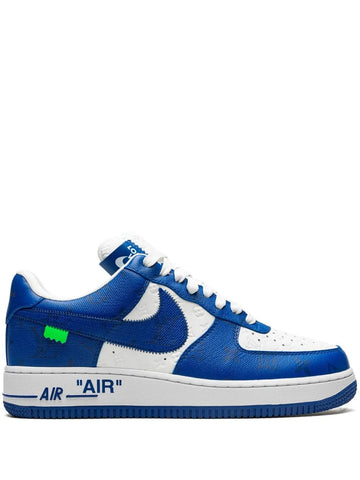 X Air Force 1 Low Virgil Abloh - White/Blue Sneakers