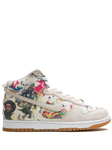 X Sb Dunk High Rammellzee Sneakers
