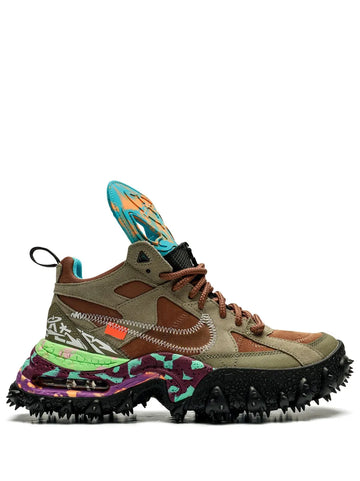 X Off-White Air Terra Forma Archaeo Brown Sneakers