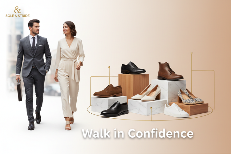 Walk in Confidence - Shoe Banner